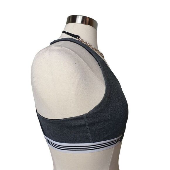 Adidas Women's Sports Bra Ace 3s Grey Sports Bra Mid Impact Medium - Picture 5 of 5